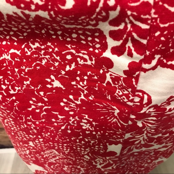 Talbots Red & White Skirt - Picture 6 of 9